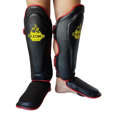 Leon Solid Muay Thai ve Kick Boks Ayak ve Kaval Koruyucu