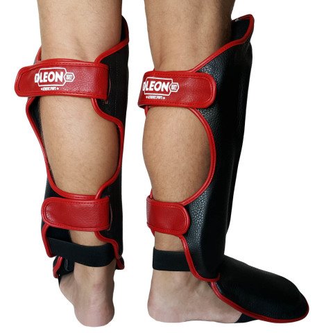 Leon Solid Muay Thai ve Kick Boks Ayak ve Kaval Koruyucu