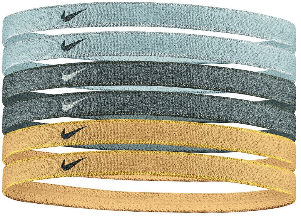 Nike Swoosh Sport Headbands Elastik Saç Bandı 6lı Paket