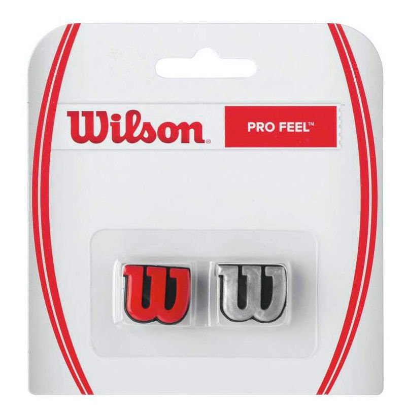 Wilson Tenis Raketi Titreşim Önleyici W Model Kırmızı ve Gümüş WRZ537600