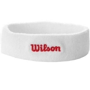 Wilson Headband Havlu Alın Ter Bandı Beyaz
