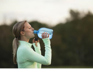 Nalgene Oasis Tritan Suluk Matara 32 Oz 1 Litre Buz mavisi