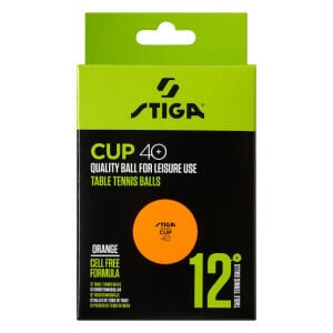 Stiga Cup 12'li Masa Tenisi Pinpon Topu Turuncu