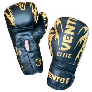 Vento Elite Boks ve Kick-Boks Eldiveni Siyah