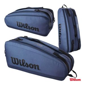 Wilson Tour Ultra 6lı Raket ve Tenis Çantası Mavi