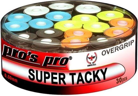 Pros Pro Super Tacky 30lu Overgrip 5 Renkli