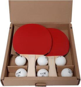 Butterfly Timo Boll ITTF Onaylı Masa Tenisi Raketi ve Top Seti