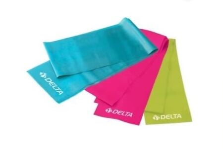 Delta 3lü Pilates Egzersiz Bandı 3 Renkli
