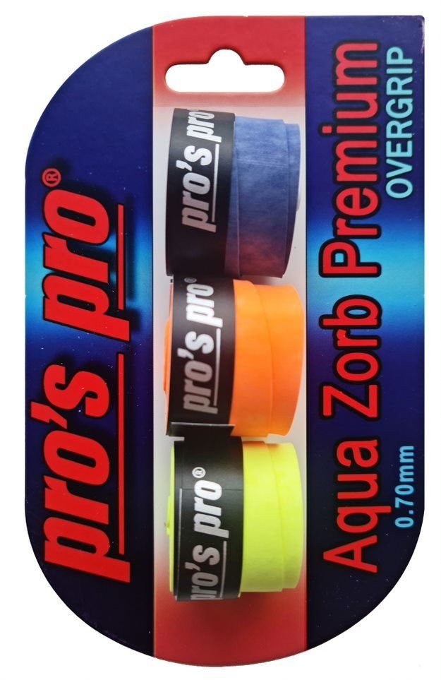 Pros Pro Aqua Zorb Premium 3lü Overgrip 3 Renkli