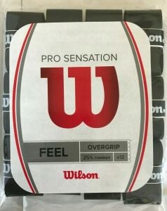 Wilson Pro Sensation Overgrip 12li Raket Gribi WRZ4011BK Siyah