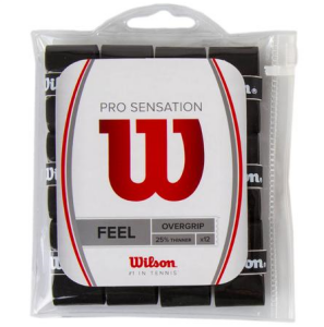 Wilson Pro Sensation Overgrip 12li Raket Gribi WRZ4011BK Siyah