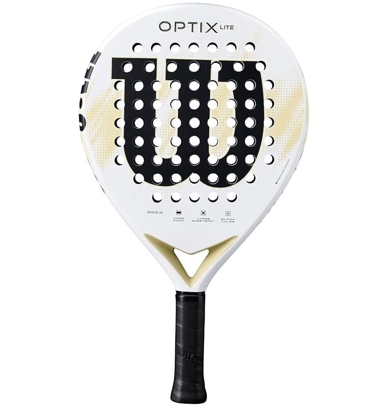 Wilson Optix V2 White Lite Padel Raketi Beyaz-Bej WR190711U2