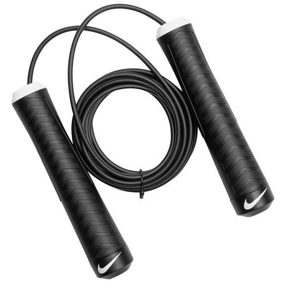 Nike Weighted Rope Ağırlıklı, Rulmanlı ve Ayarlanabilir Atlama İpi Siyah