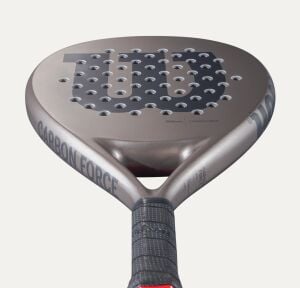 Wilson Carbon Force Padel Raketi Antrasit WR134511U2