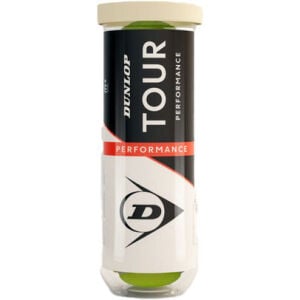 Dunlop Tour Performance 3'lü tenis Topu - Vakum Ambalajlı