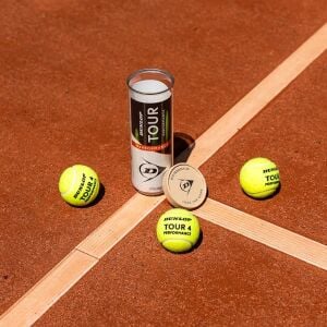 Dunlop Tour Performance 3'lü tenis Topu - Vakum Ambalajlı