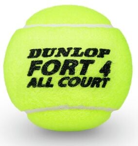 Dunlop Fort All Court 3'lü tenis Topu - Vakum Ambalajlı