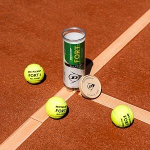 Dunlop Fort All Court 3'lü tenis Topu - Vakum Ambalajlı