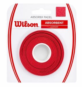 Wilson Absorbx 3lü Padel Overgrip Kırmızı