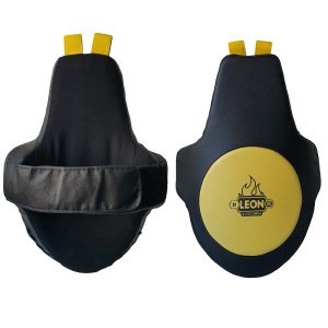 Leon Training Lowkick Pad Kick Boks ve Muay Thai Bacak Koruyucu Sarı