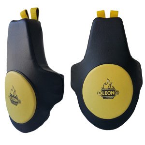 Leon Training Lowkick Pad Kick Boks ve Muay Thai Bacak Koruyucu Sarı