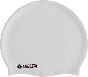 Delta Silikon Bone Yüzücü Havuz ve Deniz Bonesi Beyaz