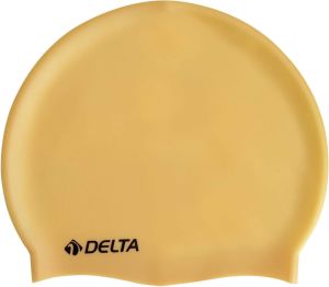 Delta Silikon Bone Yüzücü Havuz ve Deniz Bonesi Altın Sarısı