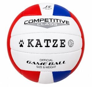 Katze Competitive Voleybol Topu El Dikişli Renkli