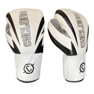 Cyclone Legion Hakiki Deri Boks ve Kick Boks Eldiveni Beyaz