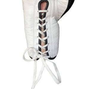Cyclone Legion Hakiki Deri Boks ve Kick Boks Eldiveni Beyaz