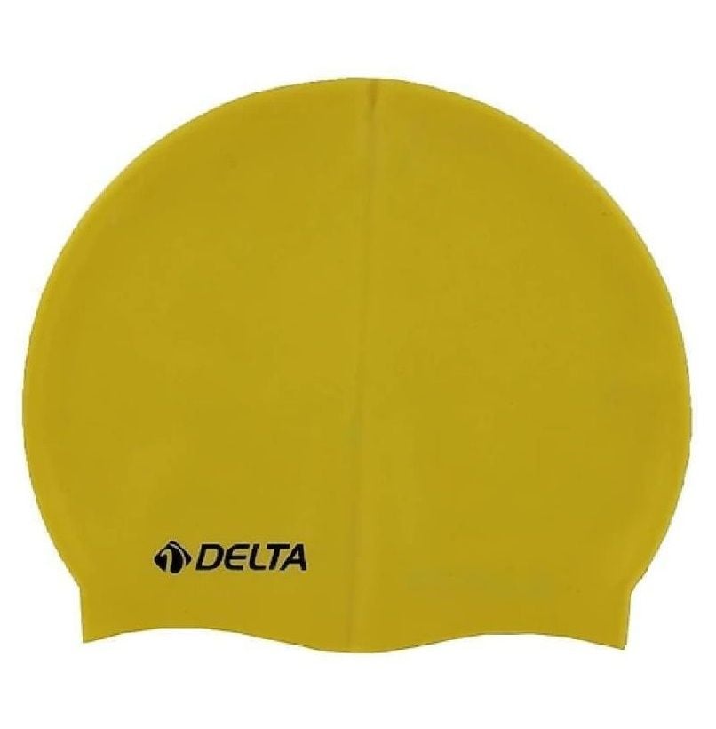 Delta Silikon Bone Yüzücü Havuz ve Deniz Bonesi Koyu Sarı