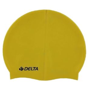 Delta Silikon Bone Yüzücü Havuz ve Deniz Bonesi Koyu Sarı
