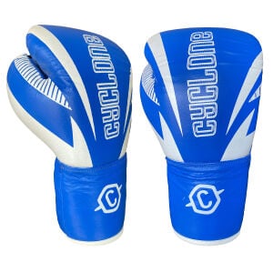 Cyclone Legion Hakiki Deri Boks ve Kick Boks Eldiveni Mavi