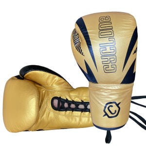 Cyclone Legion Hakiki Deri Boks ve Kick Boks Eldiveni Altın