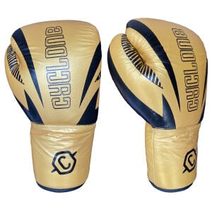 Cyclone Legion Hakiki Deri Boks ve Kick Boks Eldiveni Altın