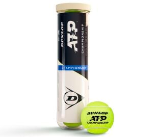 Dunlop ATP Championship 4'lü tenis Topu - Vakum Ambalajlı