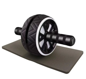 Delta Ab Wheel Karın Egzersiz ve Fitness Tekerleği Siyah-Beyaz