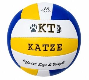 Katze KT7000 Voleybol Topu El Dikişli Mavi Beyaz