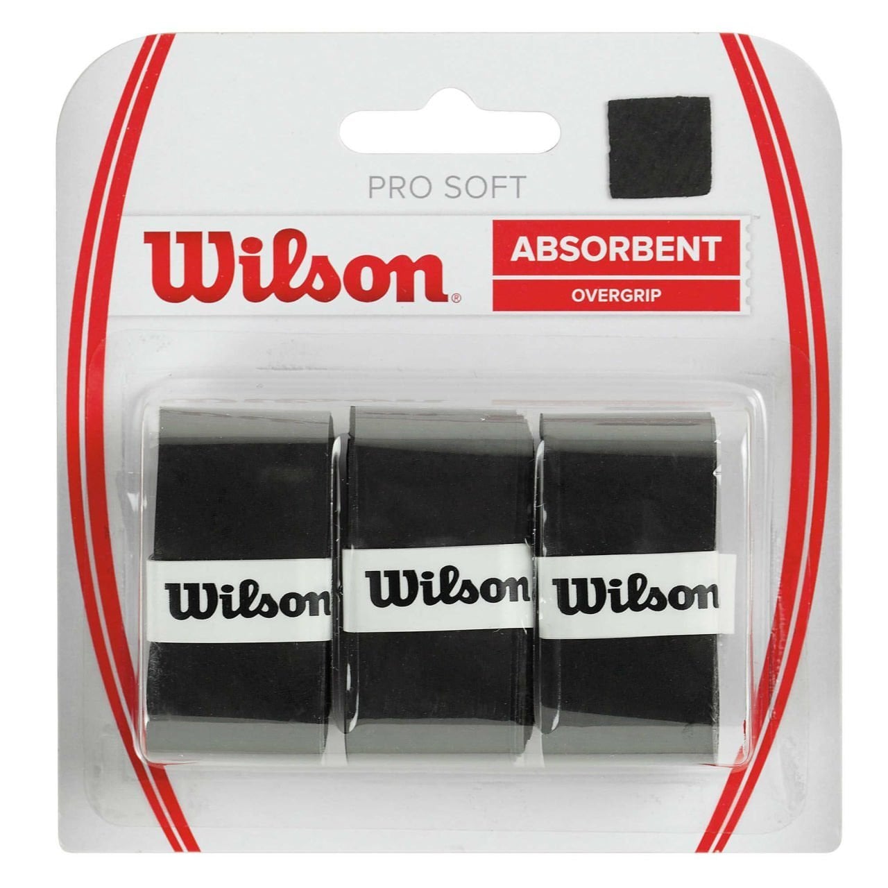Wilson Pro Soft Overgrip Tenis Raketi Gribi WRZ4040 BK Siyah
