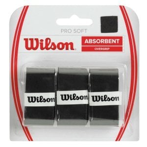 Wilson Pro Soft Overgrip Tenis Raketi Gribi WRZ4040 BK Siyah
