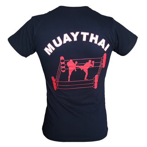 Wasedo Ekonomik Siyah Tişört Muay Thai Tişörtü