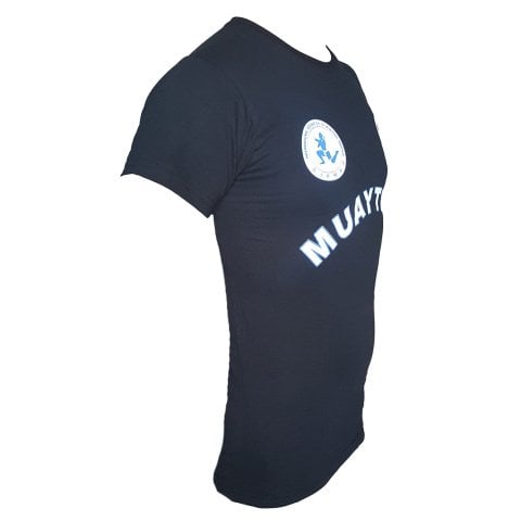 Wasedo Ekonomik Siyah Tişört Muay Thai Tişörtü