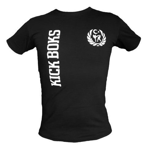 Leon Classic Kick Boks Tişörtü Siyah