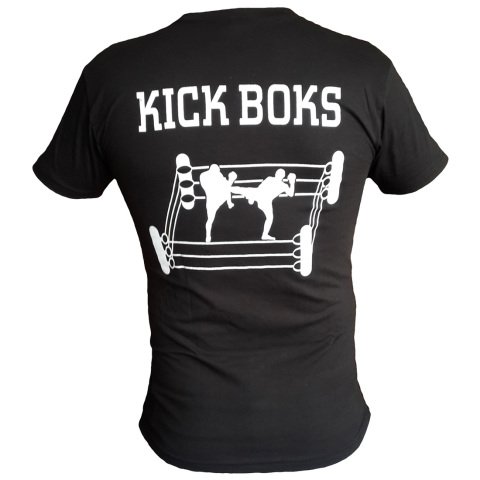 Leon Classic Kick Boks Tişörtü Siyah
