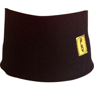 Black Neopren Termal Sauna Kemer Bel Korsesi Siyah