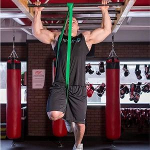 Povit Power Band Direnç Lastiği Yeşil Sert