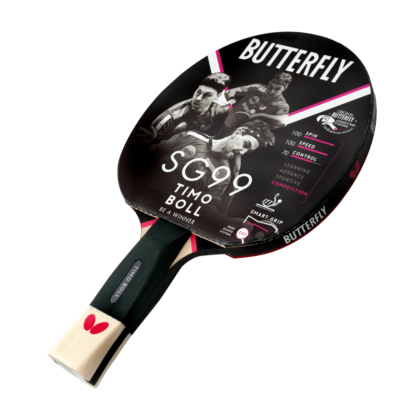 Butterfly Timo Boll SG99 Masa Tenisi Raketi ITTF Onaylı 85032