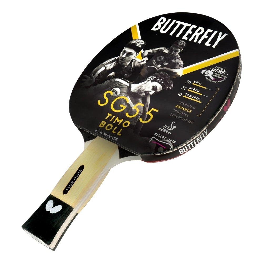 Butterfly Timo Boll SG55 Masa Tenisi Raketi ITTF Onaylı 85022