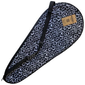 Leon Premium 27 İnch Raket Kılıfı Leopar Desenli Siyah