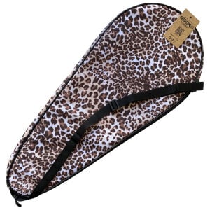 Leon Premium 27 İnch Raket Kılıfı Leopar Desenli Kahve